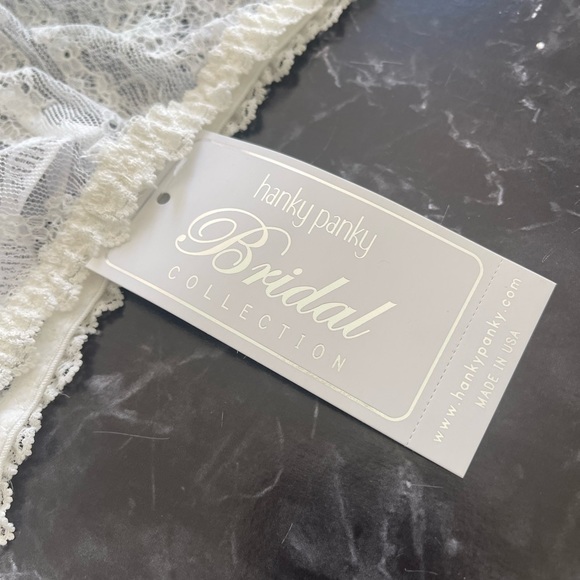 Hanky Panky Lace Bridal Tap Panty - Picture 2 of 3